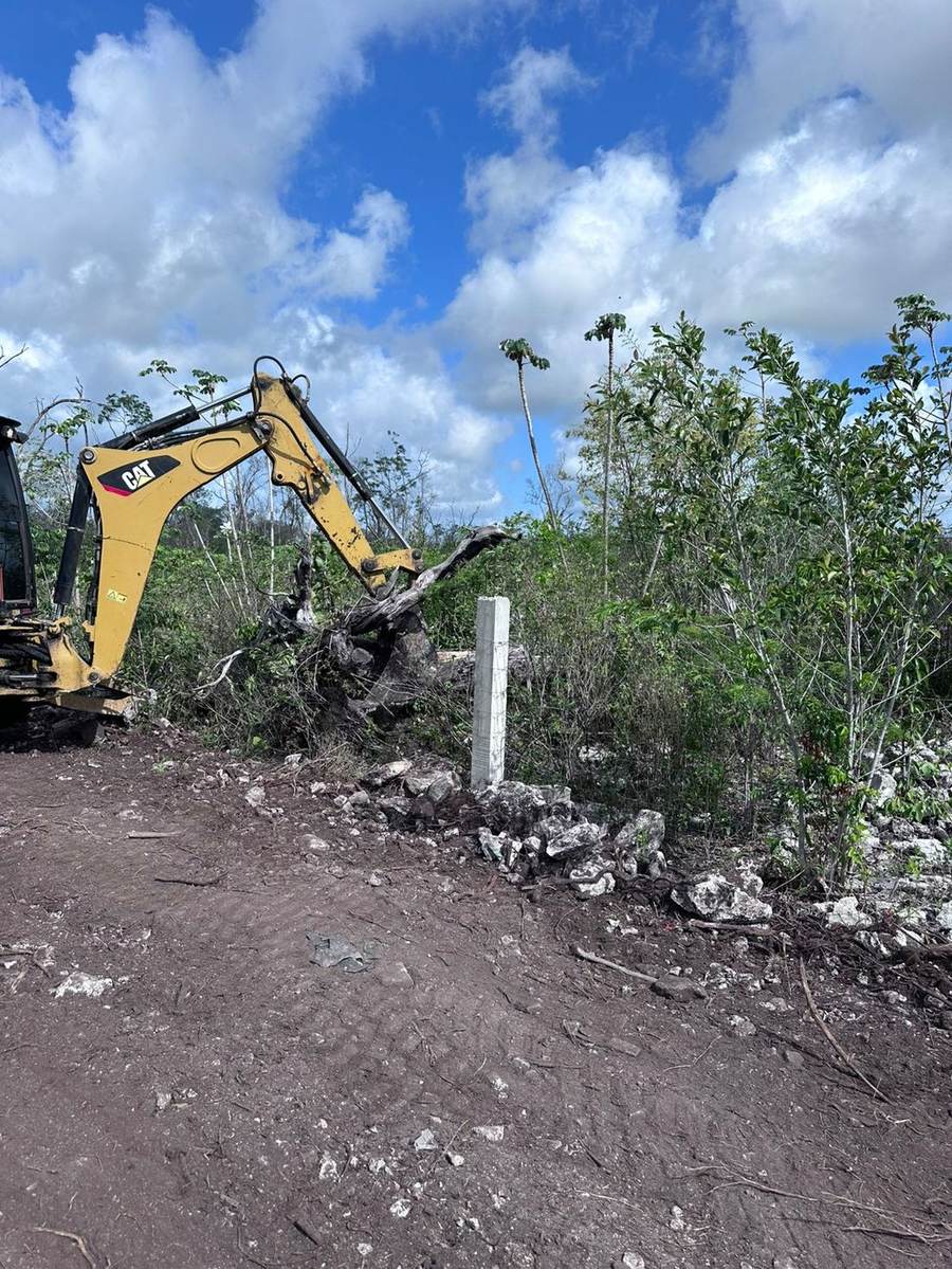 Topsoil removal and site clearing — Zamaji
